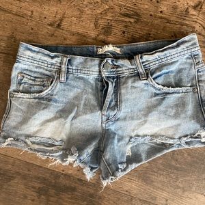 Free People Jean Shorts